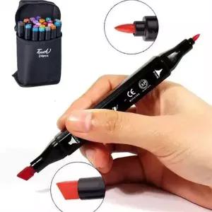 마카펜 디자인 마카펜 일러스트 드로잉 디자인 24색 미술 스케치