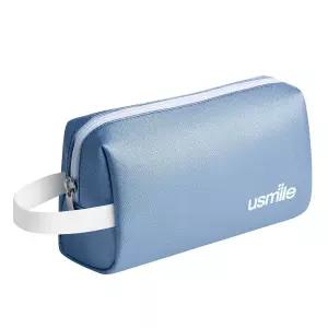 전동 칫솔 및 물 치실용 USmile 여행용 케이스 - 방수 PU 가죽 걸이식 세면도구 가방 C10 C30 P10S Y10PRO