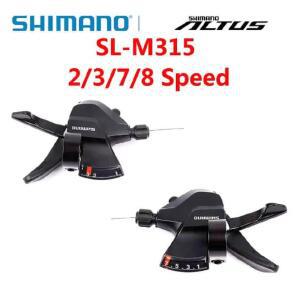 시마노 호환 SL-M315 7/8단 MTB 시프터 알투스 리어 디레일러 21S 24V 산악자전거 3단 디스플레이 레버
