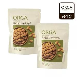 [올가홀푸드]올가 유기농 구운 아몬드(220g)X2개