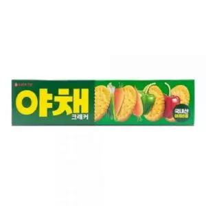 롯데 야채 크래커 1개 비스킷 온가족간식