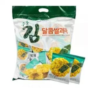 구운김 달콤쌀과자 1봉 온가족간식 어른간식