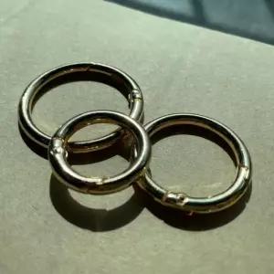 [룽스_62]오링 키링부자재 열쇠고리 골드 40mm