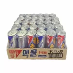 미니캔음료 자판기음료수 음료수캔 사무실음료수 맥콜 미니캔 30개입 190ml