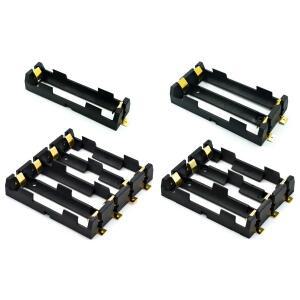 18650 SMT 배터리 홀더 SMD 상자 보관 케이스 청동 핀이   전원 은행 충전식 1X 2X 3X 4X
