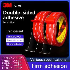 3M 양면 테이프 VHB 강력 접착 릴 투명 잔류물 없음 고온 4910