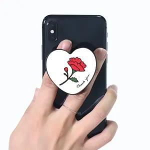휴대폰 거치대 카네이션 휴대폰거치대 가방 가죽 미니 손가락 이어폰 정리 젤리 주머니 코팅