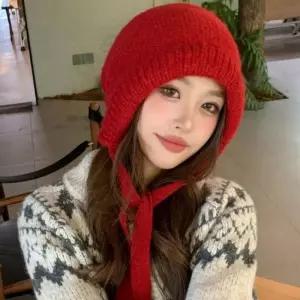 [룽스_62]패션아이템 트루퍼햇 겨울 포근느낌 니트 모자