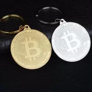 [룽스_62]비트코인 열쇠고리 키링 키홀더 가방걸이