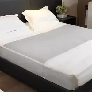 JUSYOS 재사용 가능한 침대 패드 XL 36×60인치 - 성인 및 반려동물용 턱걸이가 있는 방수 세척 미끄럼