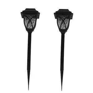 [하프클럽/]야외 조명 정원 LED 조경등 주황빛 2개 세트