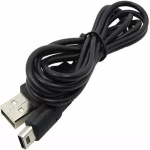 4피트 닌텐도용 USB 충전 케이블 전원 코드 새로운 3DS XL/새로운 DSi