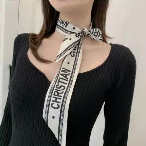 [룽스_62]슬림 쁘띠 롱스카프 롱 스카프 가방 헤어 머플러