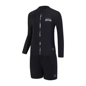 매장정품 ARENA 아레나 남아동 비치 조이리브 집업 래쉬가드 세트 수영복(A6BB1BS81)BLK 1702185