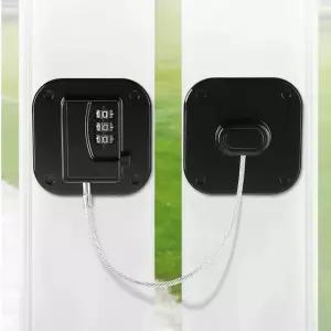 간편 부착 자물쇠 잠금 문열림방지 서랍 냉장고 잠금