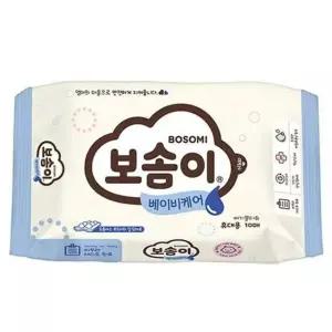 깨끗한나라 보솜이 아기물티슈 10매 리필형