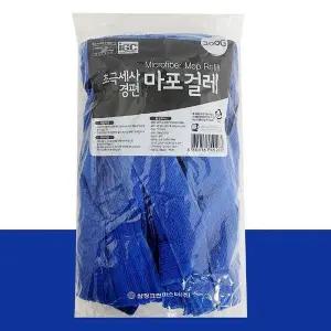고품질 삼정 초극세사 경편 마포걸레(300g) 교체형 바닥청소 (W90BB6F)