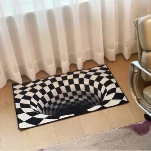 고품질 3D 착시 트릭 매트 카페트 2종/강아지 고양이 낚시 착시카페트 (WD2DC8E)