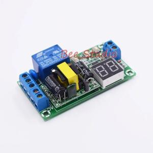 트리거 디지털 LED 사이클 지연 스위치 타이머 릴레이 모듈 8 가지 작동 모드 AC 110V 220V 230V