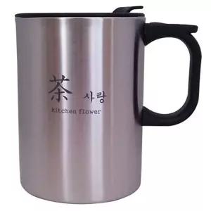 남양 스텐 대용량 머그컵 450ml 1p 머그잔 예쁜머그