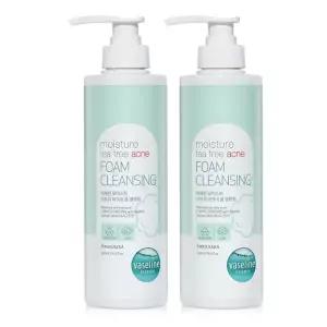 바세린 모이스처 티트리 아크네 클렌징폼 500ml 2개