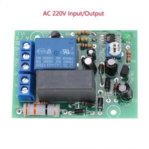 AC 220V 입력출력 조절식 타이머 지연 스위치 모듈 타이밍 켜기끄기 시간 릴레이 보드