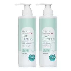 [과일나라]바세린 모이스처 티트리 아크네 클렌징폼 500ml 2개[35942583]