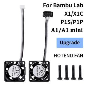 밤부랩호환 X1/P1 A1 핫엔드 쿨링 팬(케이블 포함) 2510 팬  냉각 X1C P1S P1P 미니 3D 프린터용