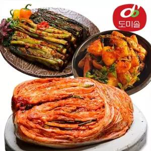 [NS홈쇼핑][도미솔] 박미희 포기김치 5kg+총각김치 2kg+갓김치 1kg[35948124]