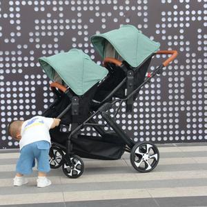 2025년형 트윈스 3-in-1 유모차 (카시트 포함), 접이식, 경량, 선물 증정