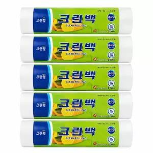 태화 크린롤백 (25x35x200매) x5개 주방 식품 냉동용