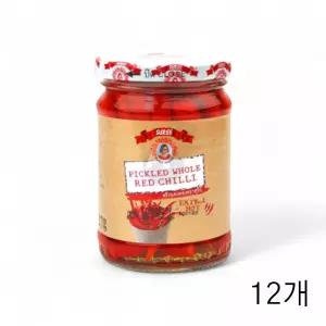 레드칠리피클 227g X 12개 태국고추 식당 고추피클
