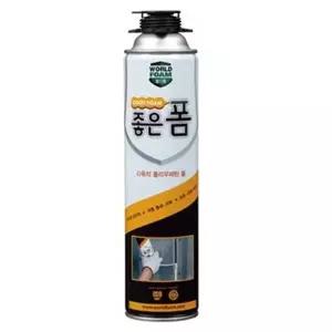 폴리우레탄 발포 단열 충진제 건축 월드폼 보수제 실란트 외벽방수