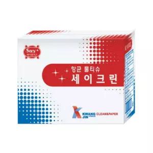 광진 세이크린 업소용 물티슈 (낱개 400매) 용물 항균 대용량 식당 카페 위생 청소용