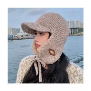 [룽스_63]여성 가을 벙거지 모자 귀마개 겨울 귀도리 방