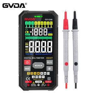GVDA Smart Ture RMS 디지털 멀티미터 자동 범위 NCV 스마트 멀티메트로 테스터 AC DC 전압 커패시턴스 옴