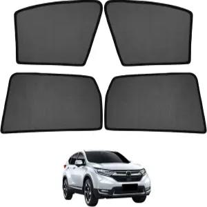 혼다 CR-V CRV 2017-2022 액세서리용 카리스트 사이드 윈도우 차양 창문 커버 자석 메시 보호기 선 쉴드 및
