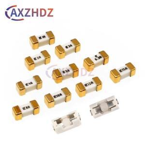 20개 1808 250mA 고속 퓨즈 125V 0451 SMD 2410 0.2A 1A 3A 4A 5A 6.3A 8A SMT