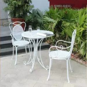 야외 테이블의자세트 카페 테이블 파라솔 정원 접이식