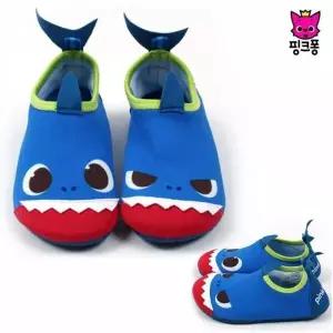 [아웃도어스/셀러허브_아웃도어]아빠상어 입체 아쿠아슈즈 서울트레이딩 이빨 택1 핑크퐁