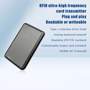 USB UHF 태그 리더 ISO18000-6C 860-960mhz 드라이버가 필요 없는 읽기/쓰기 HID-USB 가상 COM 출력 조정