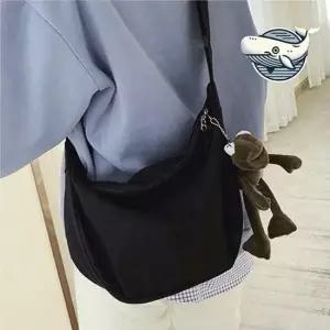 일상 캐주얼 크로스 에코 여성 캔버스 바디백 소재 일상 크로스 바디백 미니백 캐주얼가방