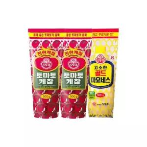 [오뚜기] 마요네즈 500g x 2개 + 오뚜기 케찹 500g/1세트[35952691]