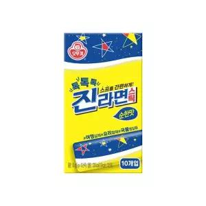 [오뚜기] 톡톡톡 진라면 스틱 순한맛 5g 10개입[35952710]