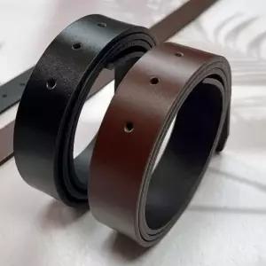 허리띠 소가죽 통가죽 벨트끈 이탈리아 교체용 폭33mm 소가죽벨트끈 이탈리아통가죽