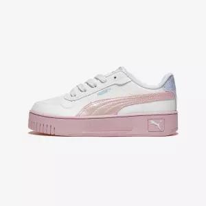 푸마 카리나 스트릿 블러리 드레아 - PUMA White-Rose Mauve-Cool Weather 659003