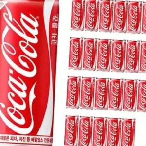 코카콜라 업소용 슬릭 245ml x 24캔