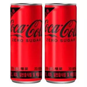 제로업소용 코카콜라 제로 업소용 슬릭 x 60캔 245ml (30캔입x2박