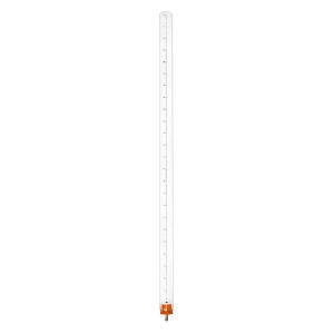 세키 디스크가 있는 EISCO 탁도 튜브, 120cm 스케일
