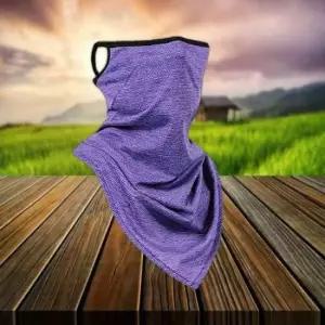 롱 매쉬 쿨 멀티스카프(퍼플) 스포츠 넥워머